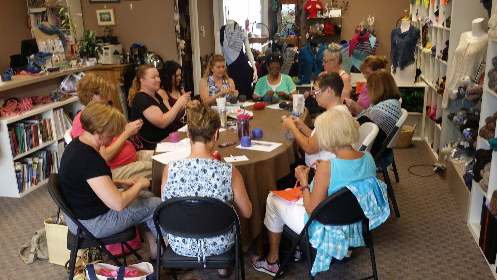 Knitalong - in here or out there