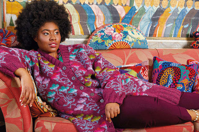 Knitting the floral trend for fall 2021