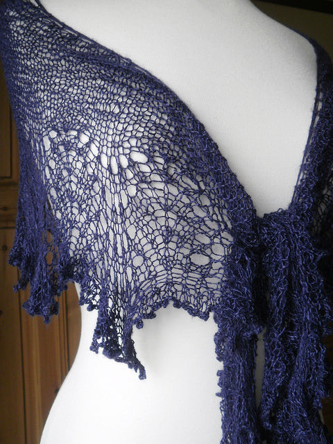 Knit lace - stay sharp