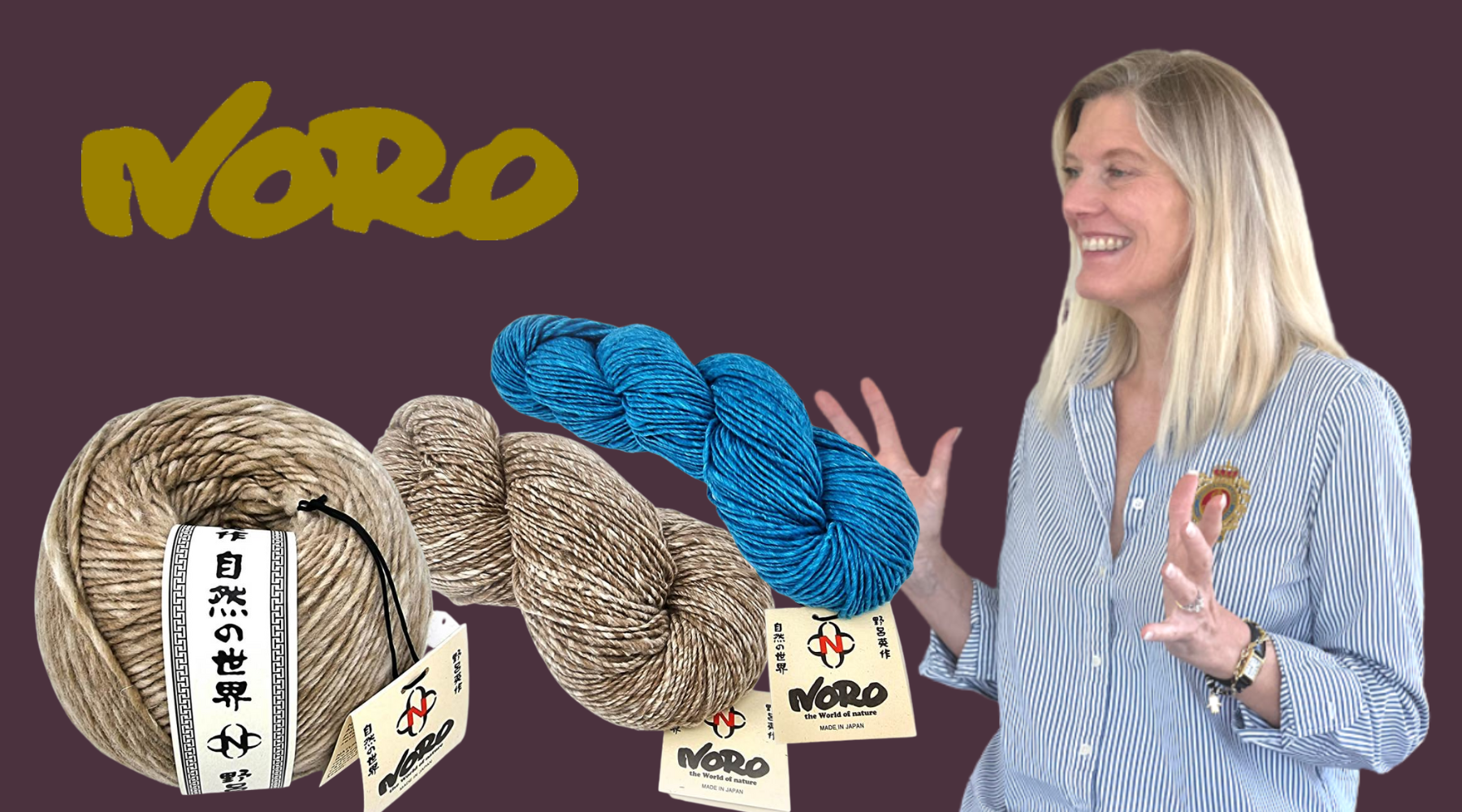 New Noro Yarns - a blending of fibers
