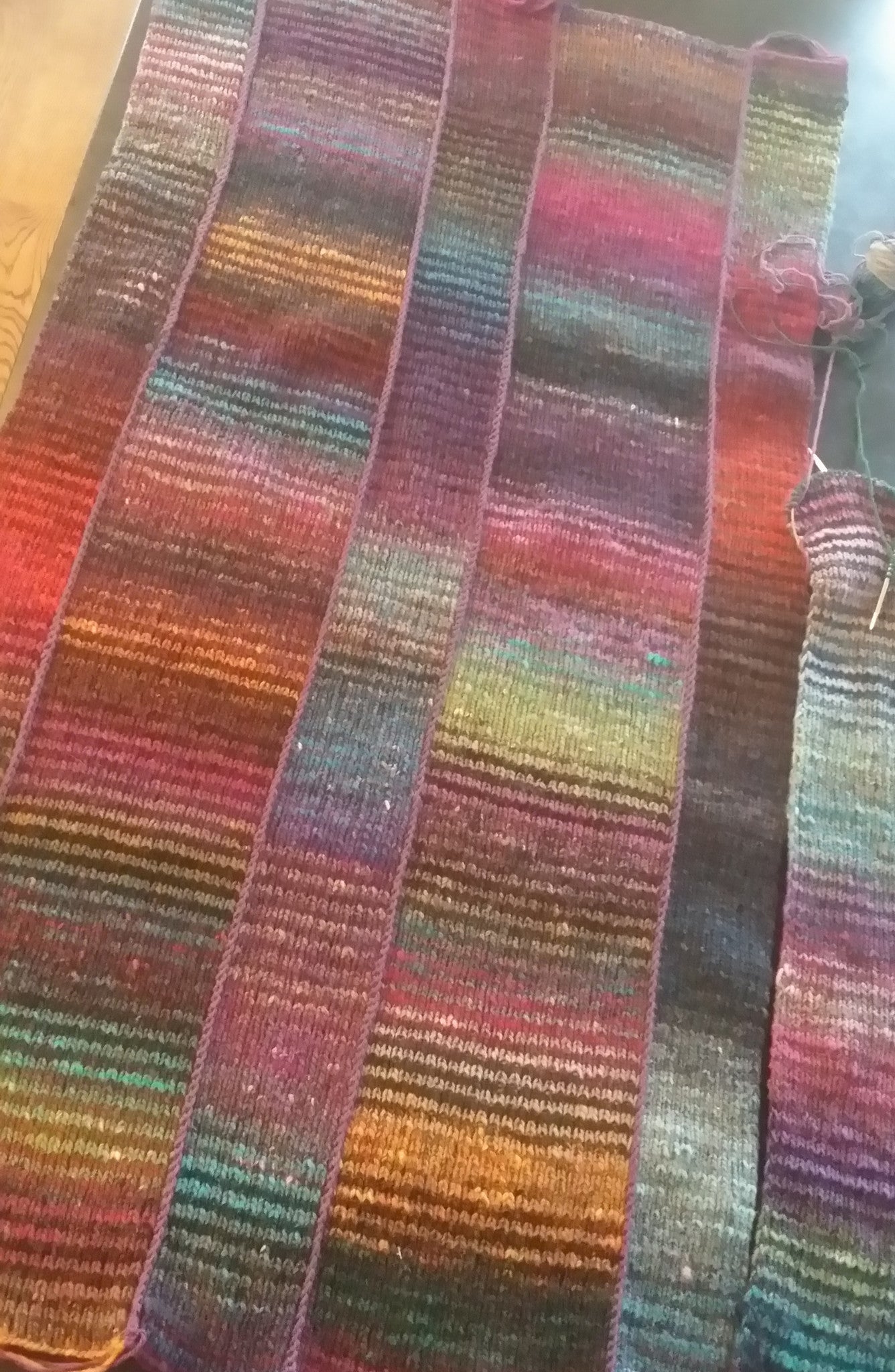 64-Crayon Afghan - finishing up and lessons learned