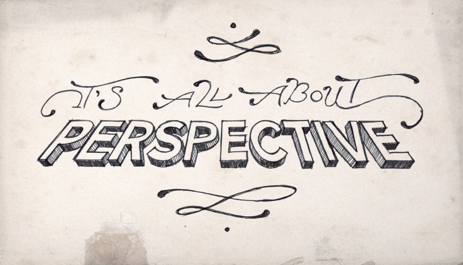 Perspective in knitting and life