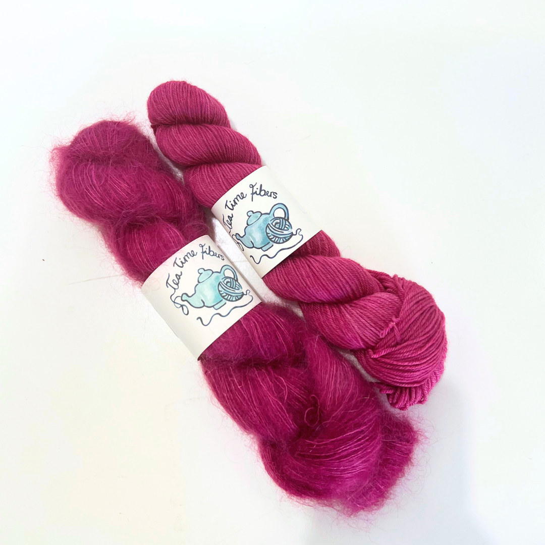 Tea Time Earl Grey-Mohair set