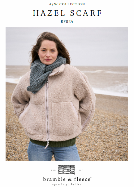 Bramble & Fleece Hazel Scarf Pattern