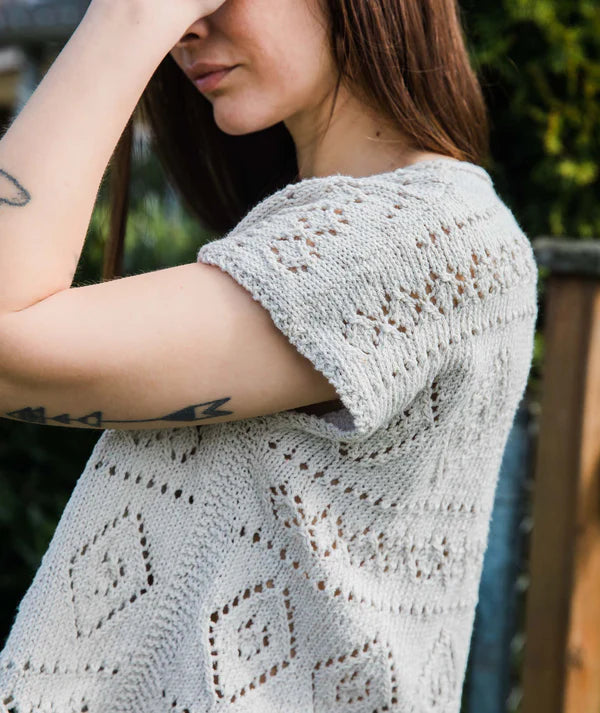 Churchmouse Boxy Lace Tee Pattern