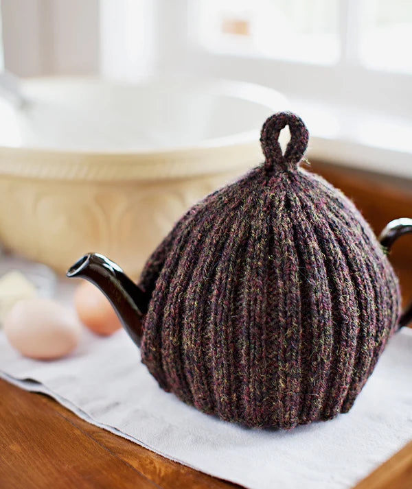 Churchmouse Ribbed & Ruffled Tea Cozies Pattern