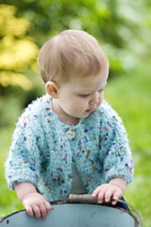 Churchmouse Blossom Baby Sweater Pattern