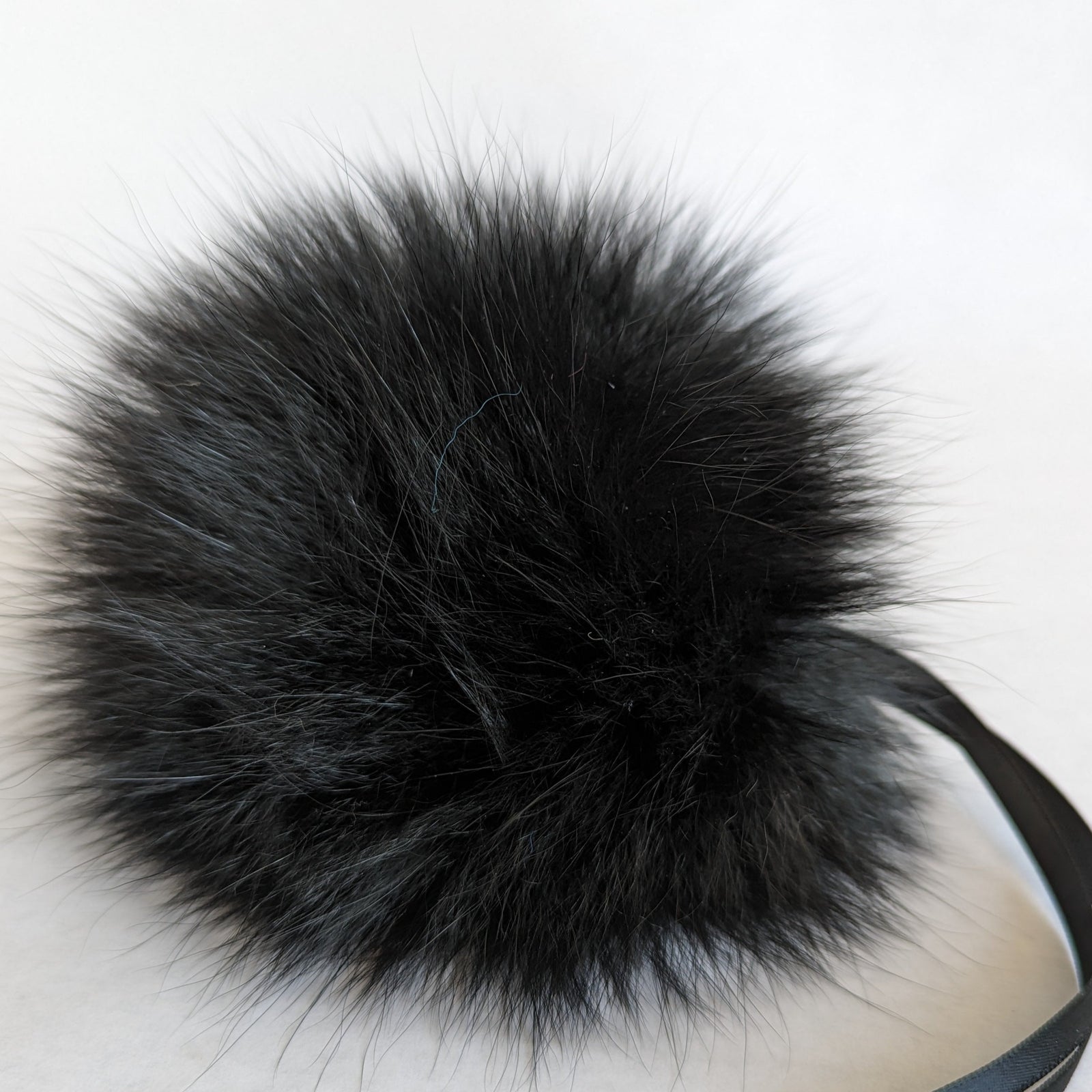 fox fur pom