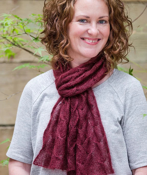 Churchmouse Spin Stitch Scarf & Poncho