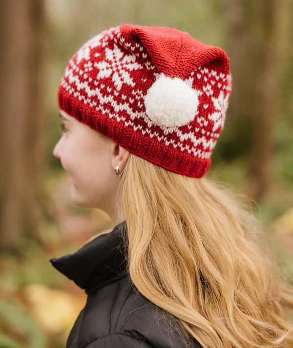 Churchmouse Snowflake Hat & Muffler Pattern