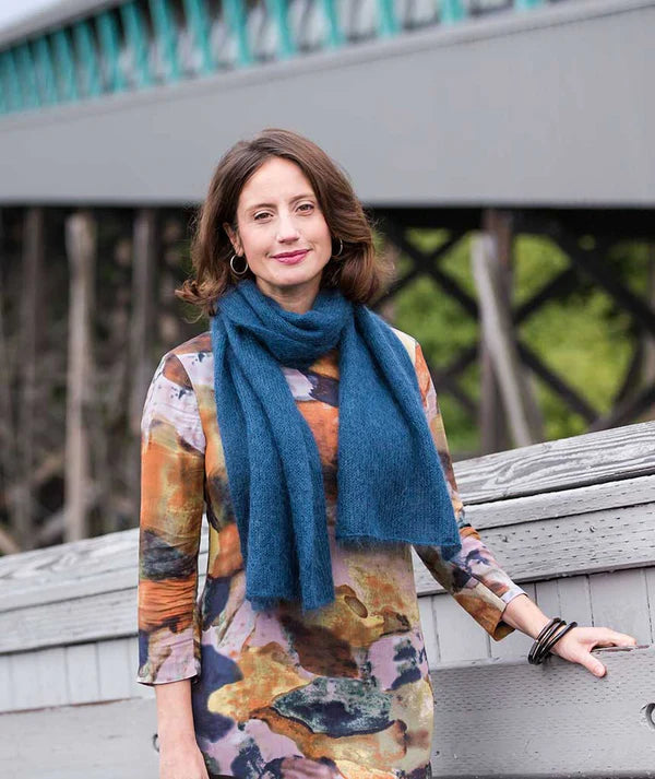 Churchmouse Alexandra's Airplane Scarf Pattern