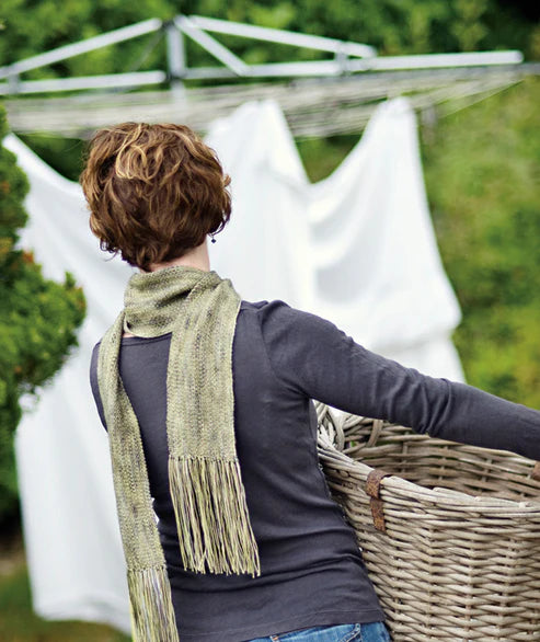 Churchmouse Koigu Linen Stitch Scarf Pattern