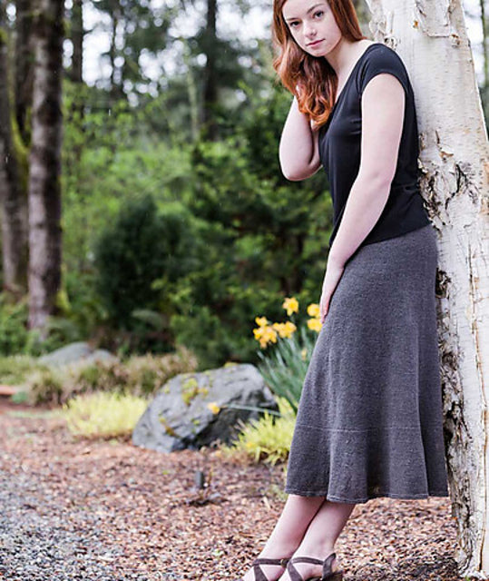 Churchmouse Swingy Linen Skirt Pattern