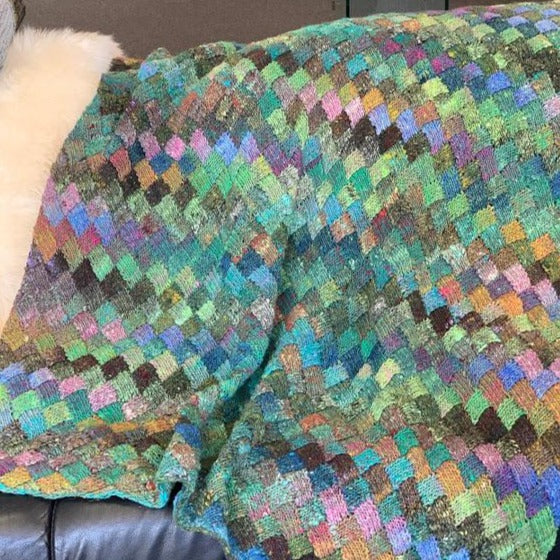 Timeless Noro Knit Blankets