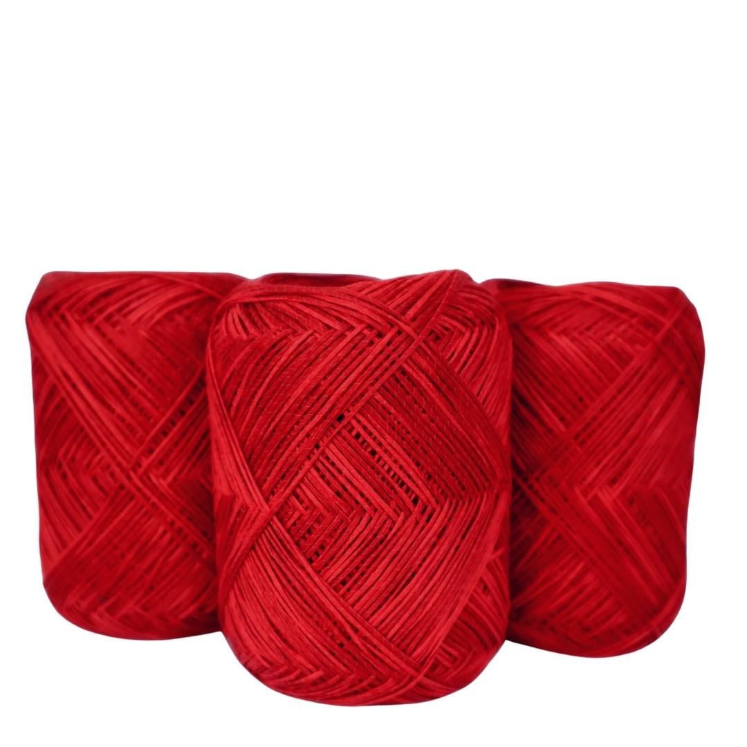 Noro Asaginu yarn color red bright-red