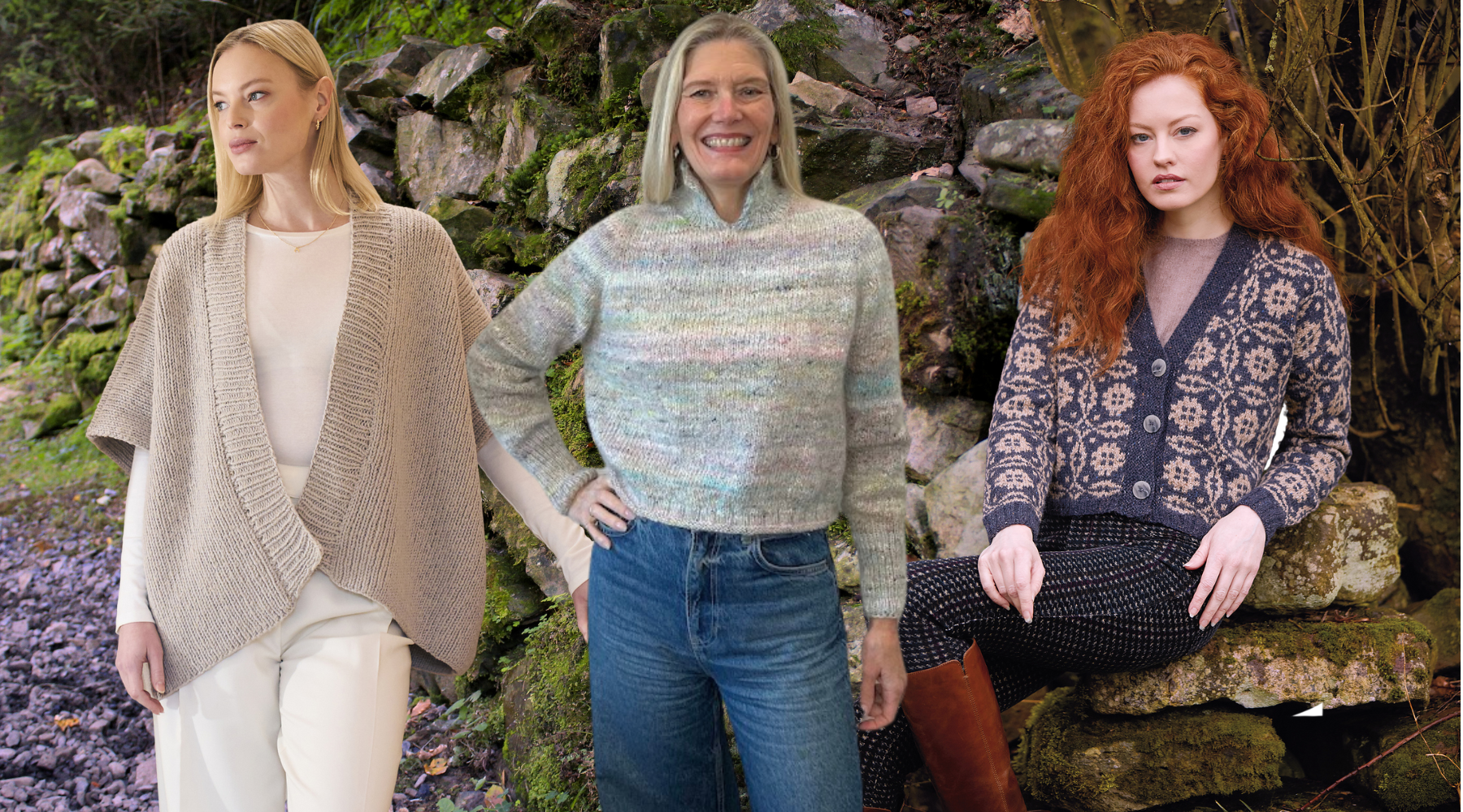 Three sweaters to knit this winter