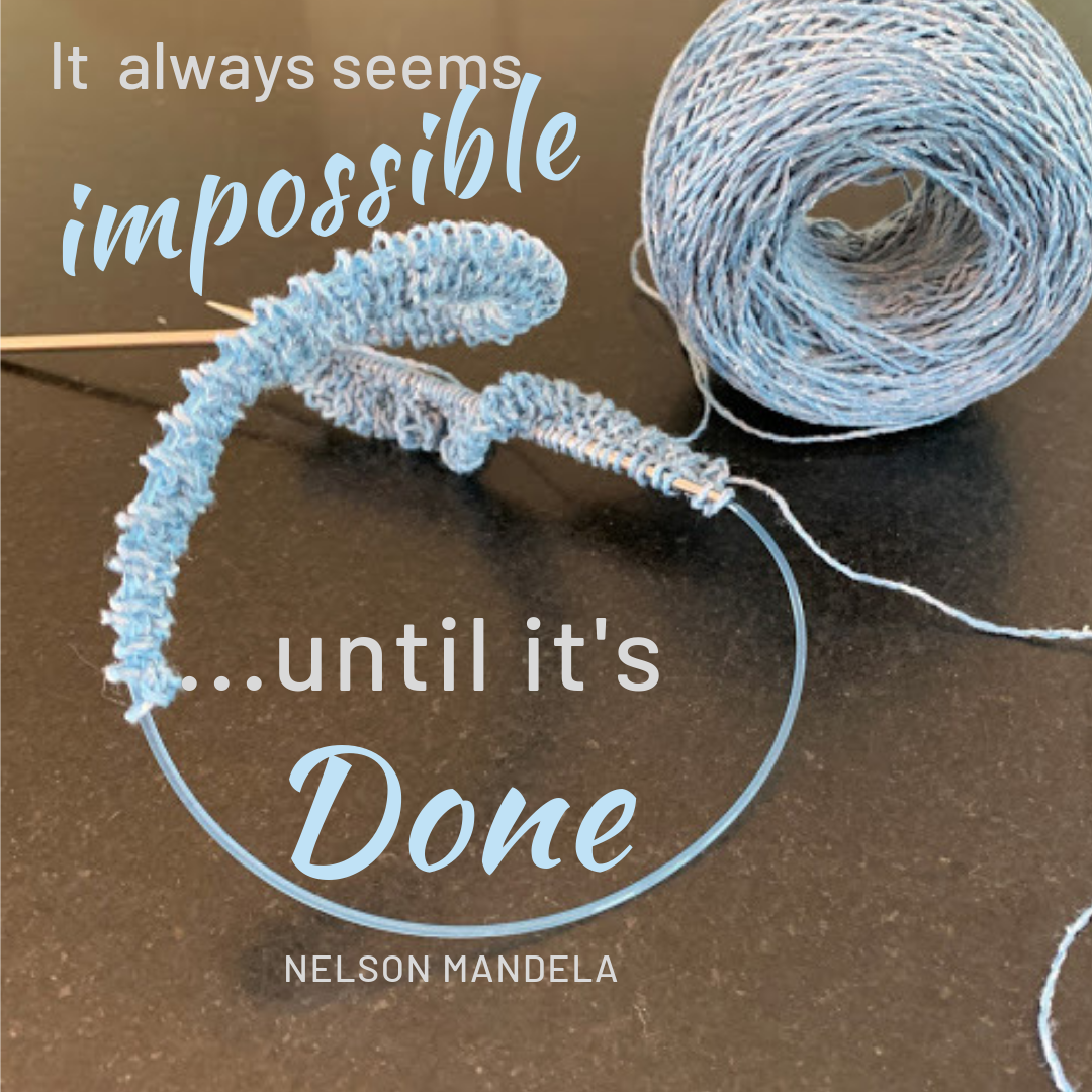 It always seems impossible, until it's done