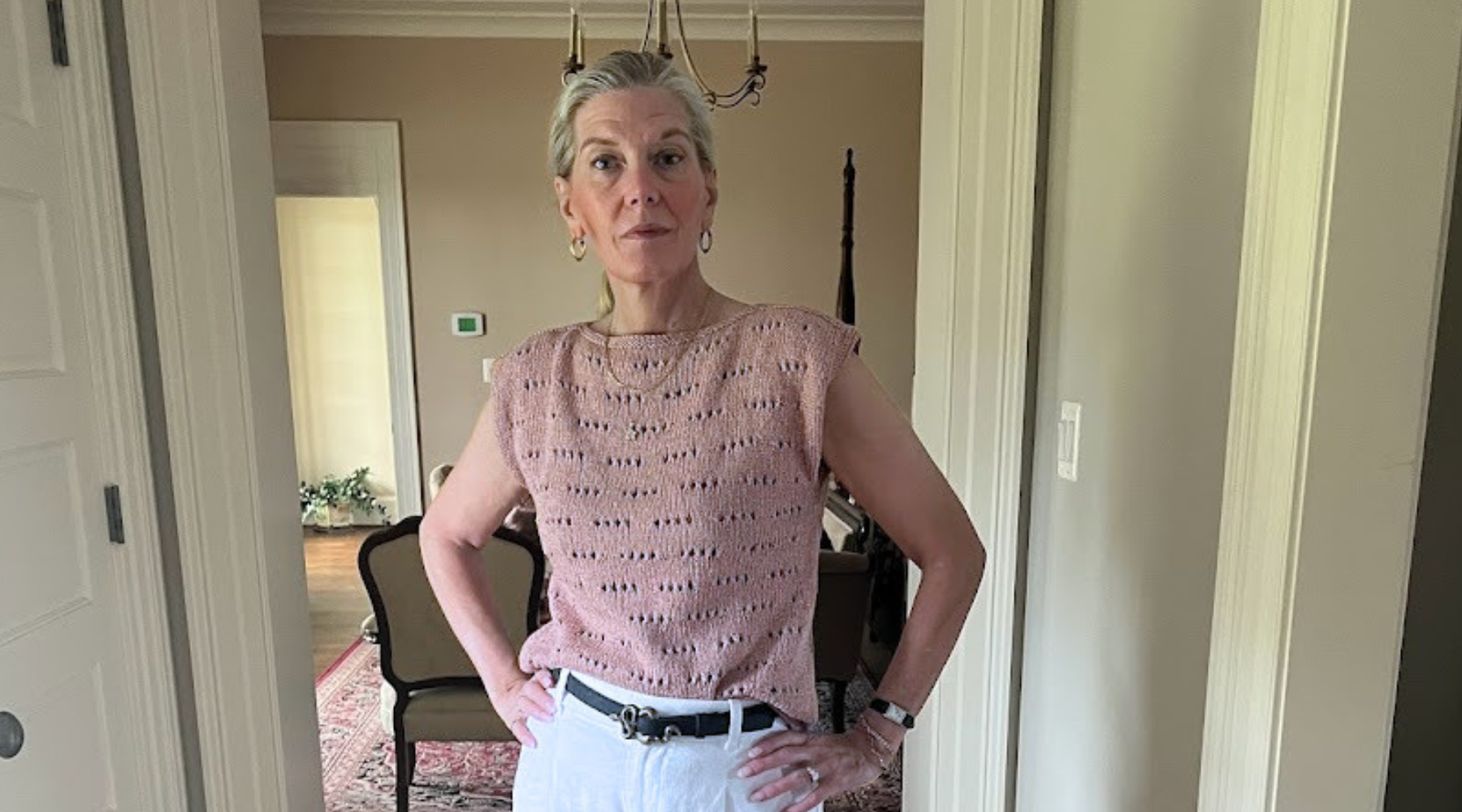 One small change at the armhole for a much better fit