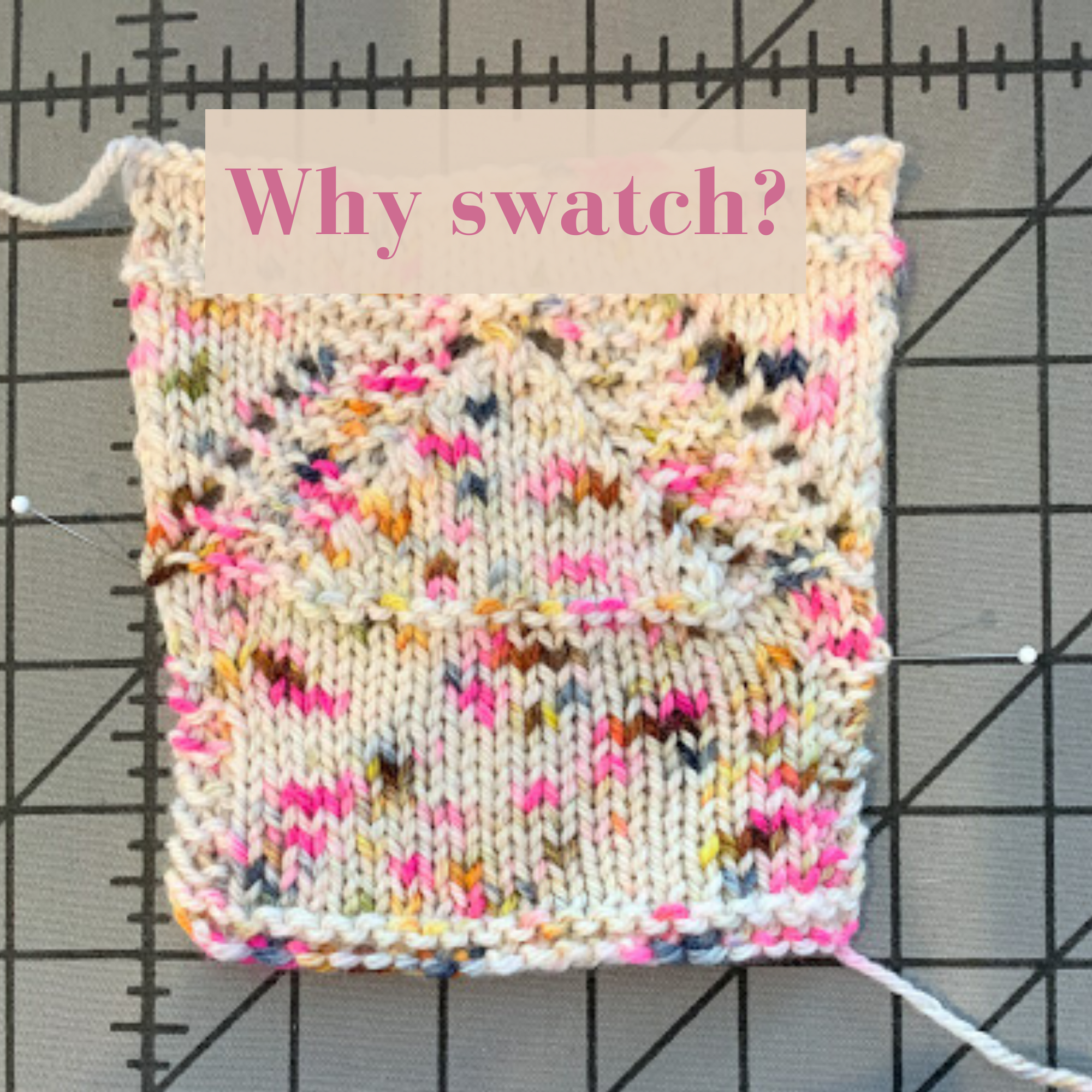 Five reasons to knit a swatch