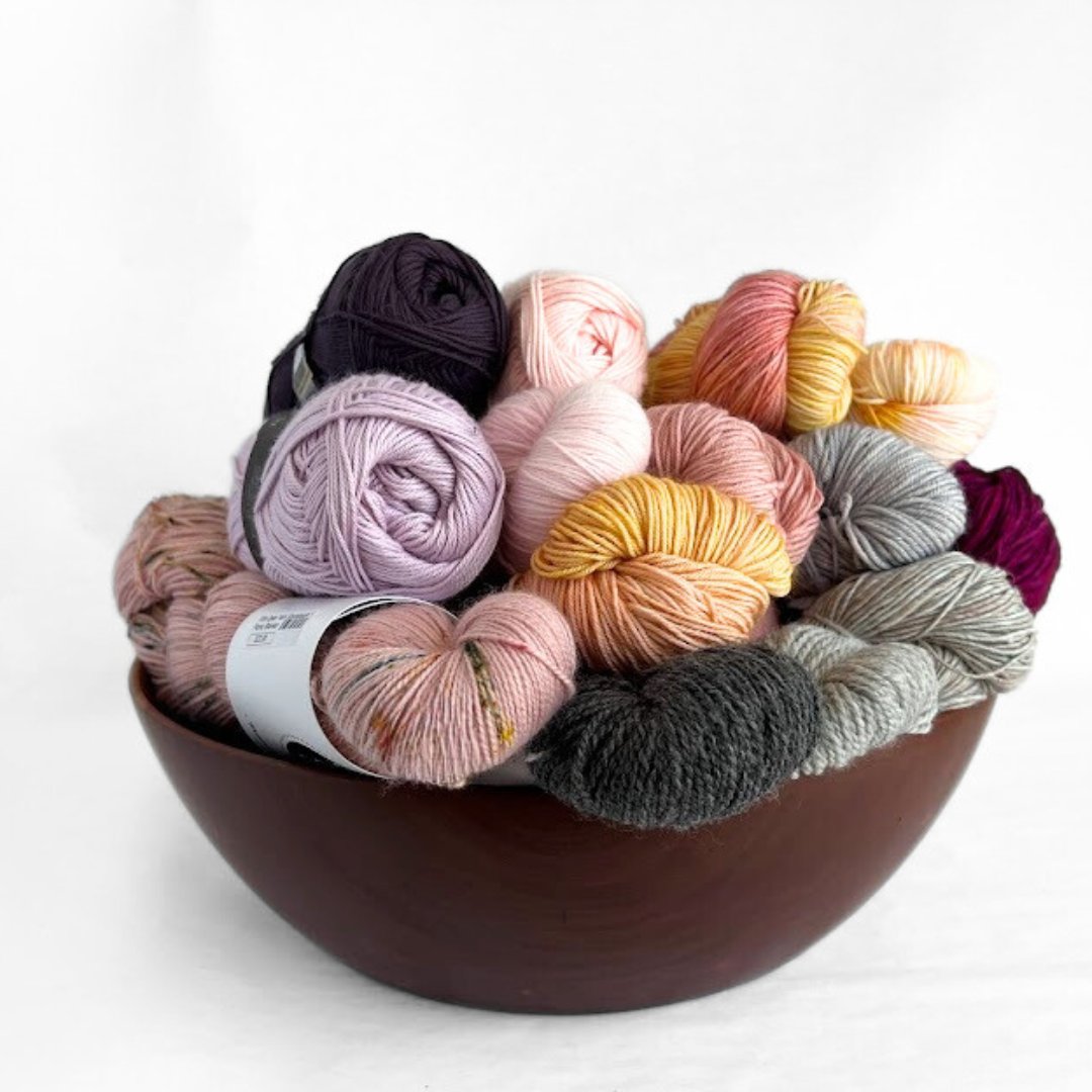 Fingering weight yarn