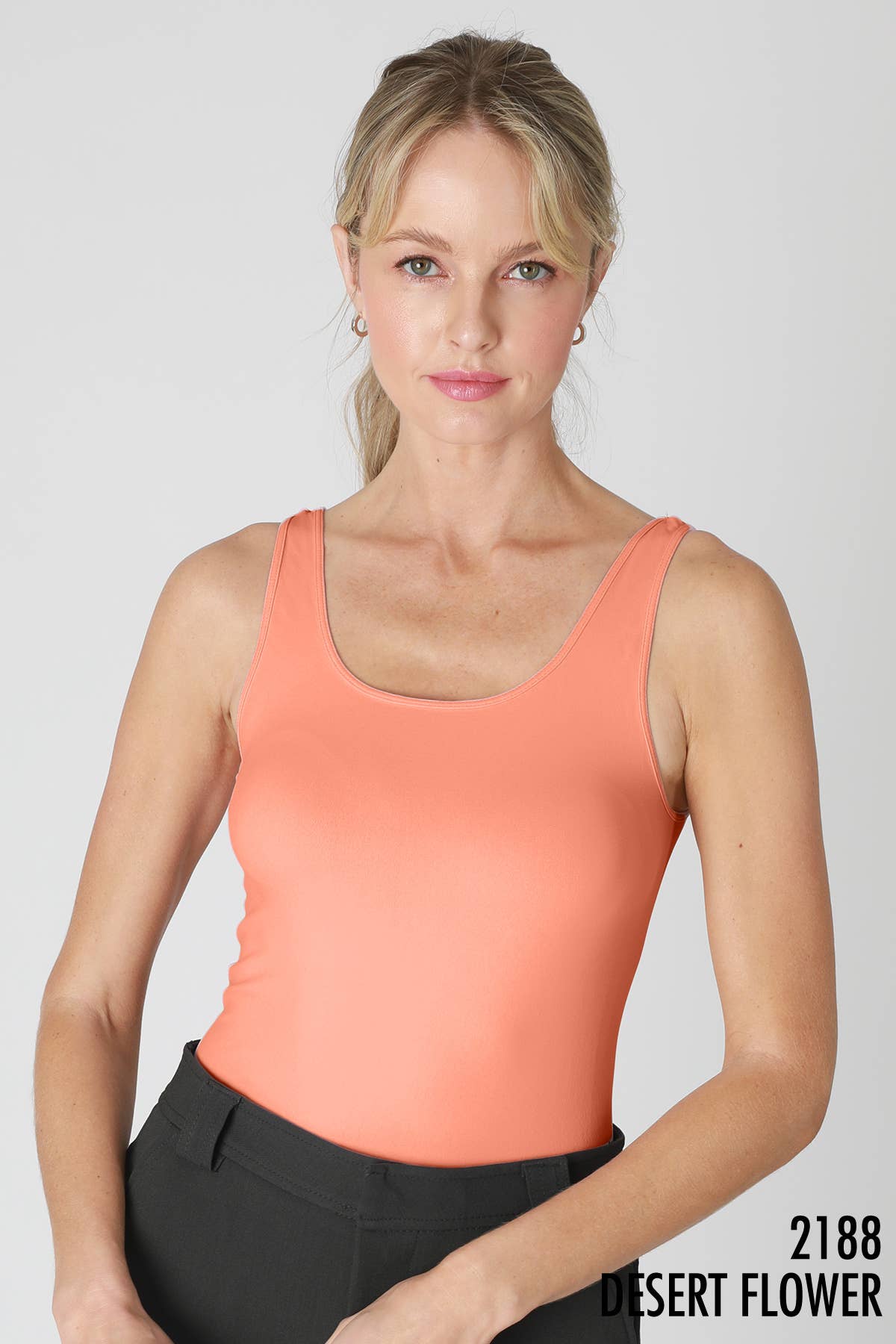 トップス overneath sleeve tanktop set Reversible Tank Top - Crazy for Ewe