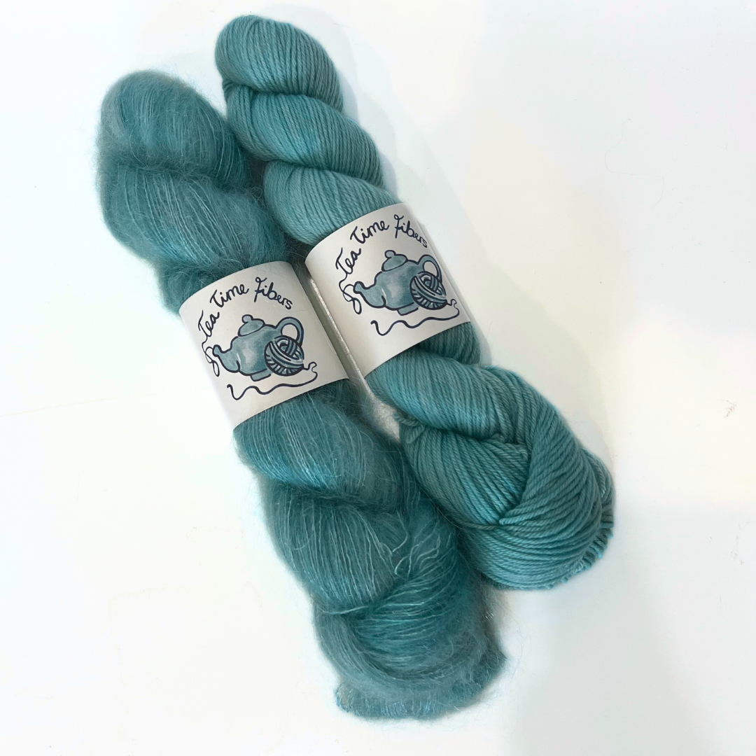 Tea Time Earl Grey-Mohair set