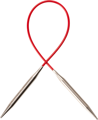 SS Knit Red Circular Needles