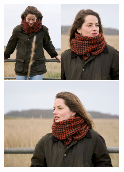 Bramble & Fleece Ilkley Scarf Kit