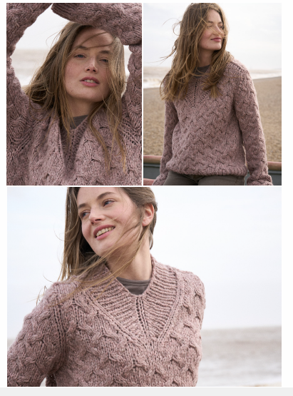 Bramble & Fleece Orchid Sweater Kit