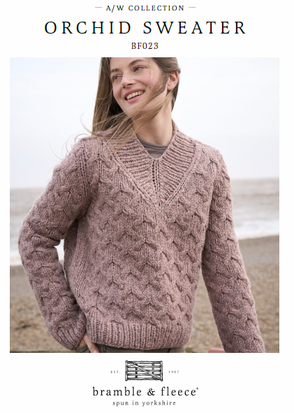 Bramble & Fleece Orchid Sweater Pattern