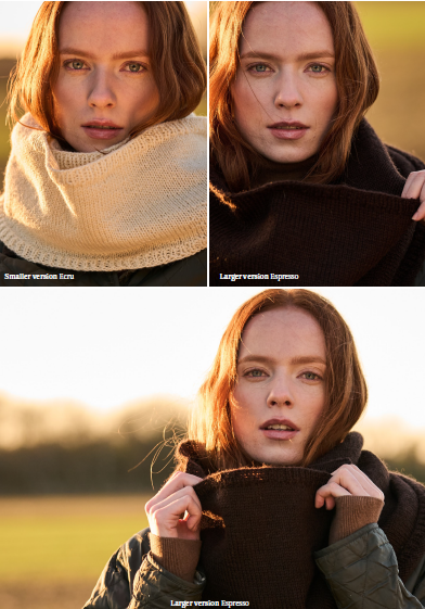 Bramble & Fleece Sloe Snood Pattern