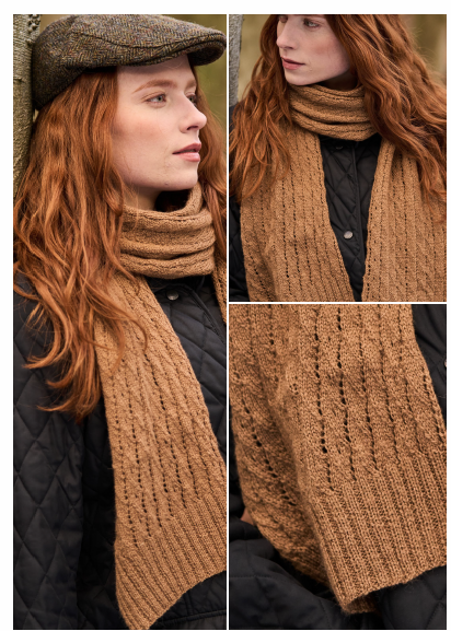 Bramble & Fleece Stone Scarf