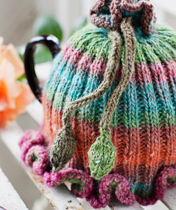 Churchmouse Ribbed & Ruffled Tea Cozies Pattern