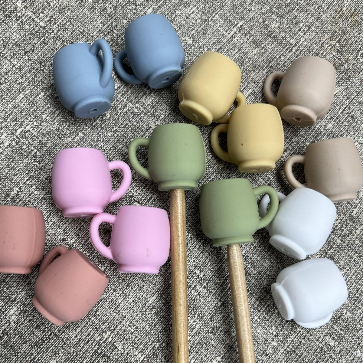 Teacups (assorted colors) Point Protectors
