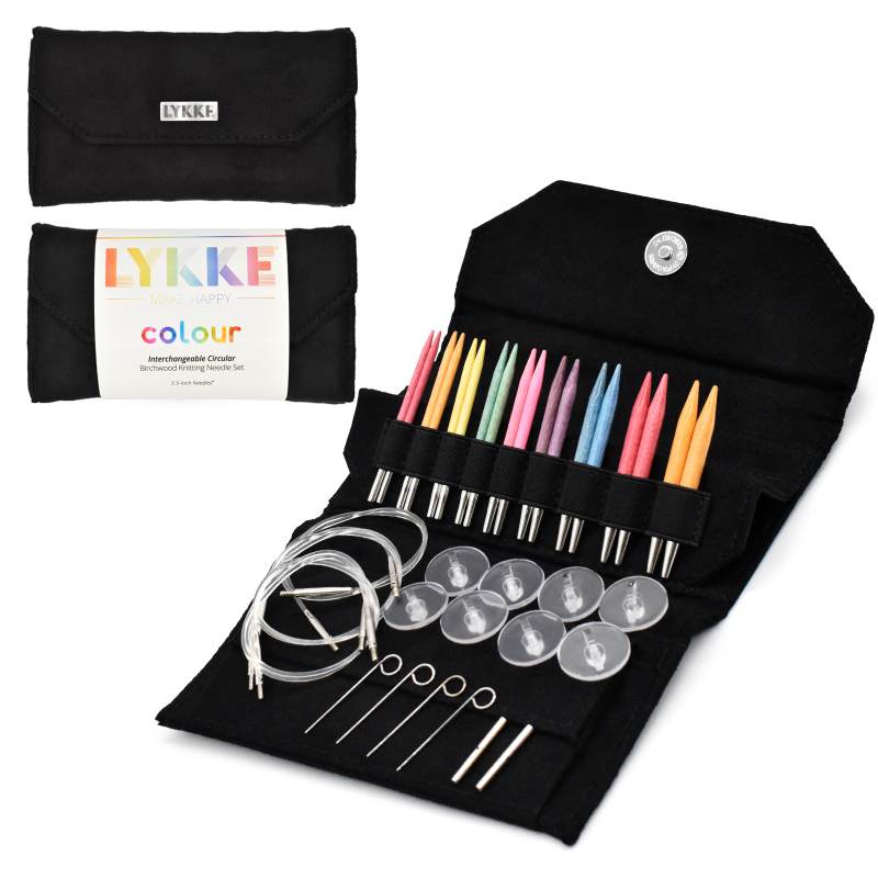 Lykke Color Interchangeable Needle Set 3.5" tips m