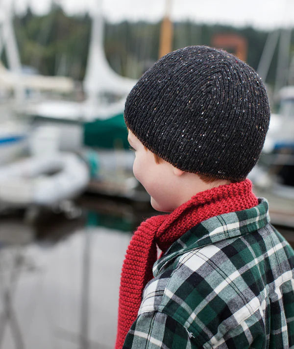 Churchmouse Ribbed Watch Cap & Beanie Pattern
