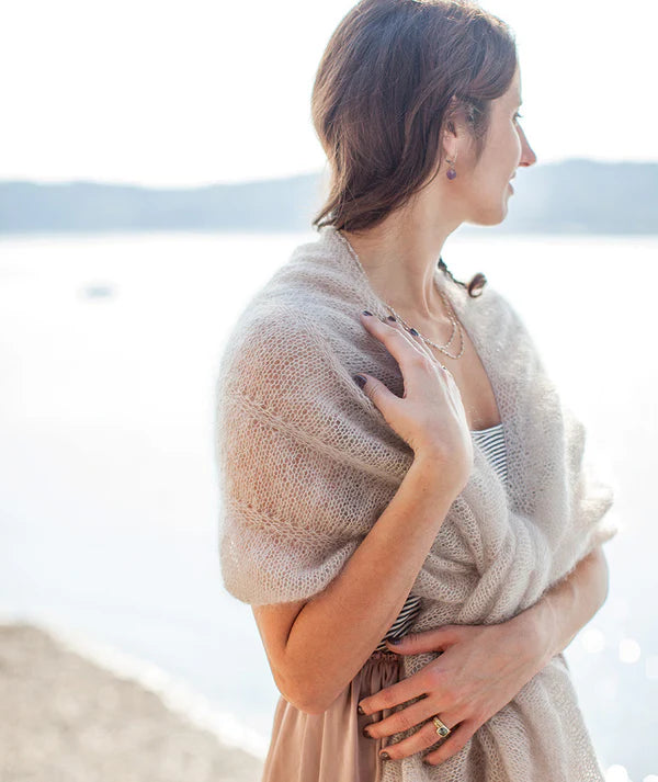 Churchmouse Ruched Scarf & Wrap Pattern