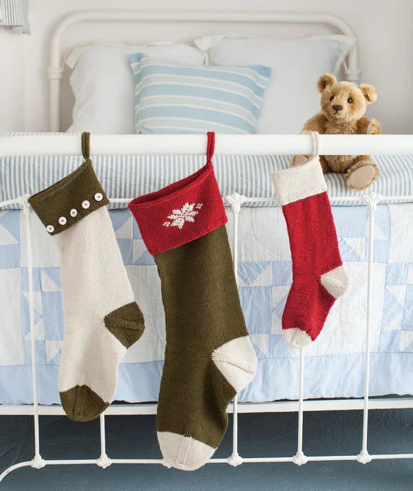 Churchmouse Basic Christmas Stockings Pattern