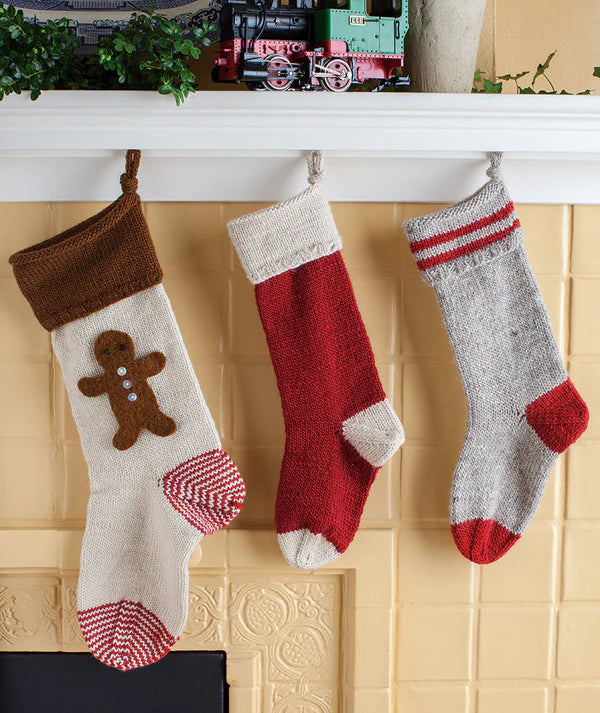 Churchmouse Basic Christmas Stockings Pattern