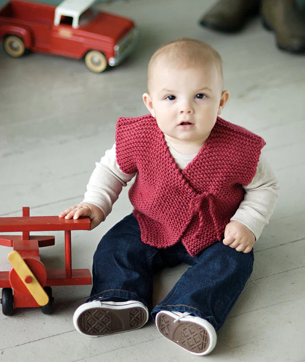 Churchmouse Easy Peasy Baby Jacket Pattern