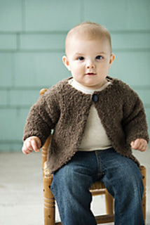 Churchmouse Blossom Baby Sweater Pattern