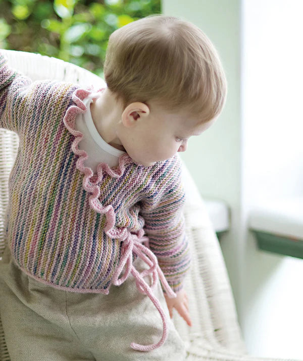 Churchmouse Baby Wrap Sweater Pattern