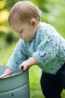Churchmouse Blossom Baby Sweater Pattern