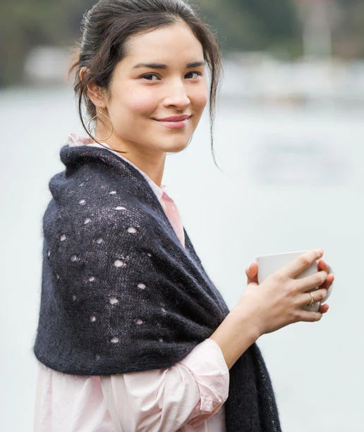 Churchmouse Polka Dot Scarf Pattern