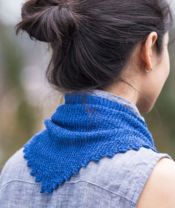 Churchmouse Pinking Shears Scarf Pattern