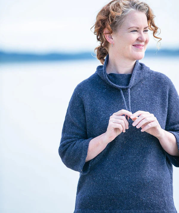 Churchmouse Funnel Neck Pullover Pattern