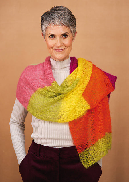 Kaffe Fassett Joseph Scarf Kit