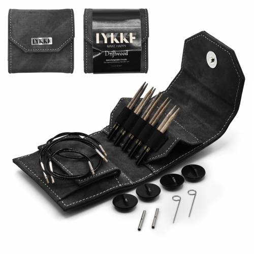 Lykke Driftwood Starter Interchangeable Needle Set 3.5" tips