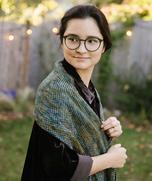 Churchmouse Linen Stitch Scarf and Loop