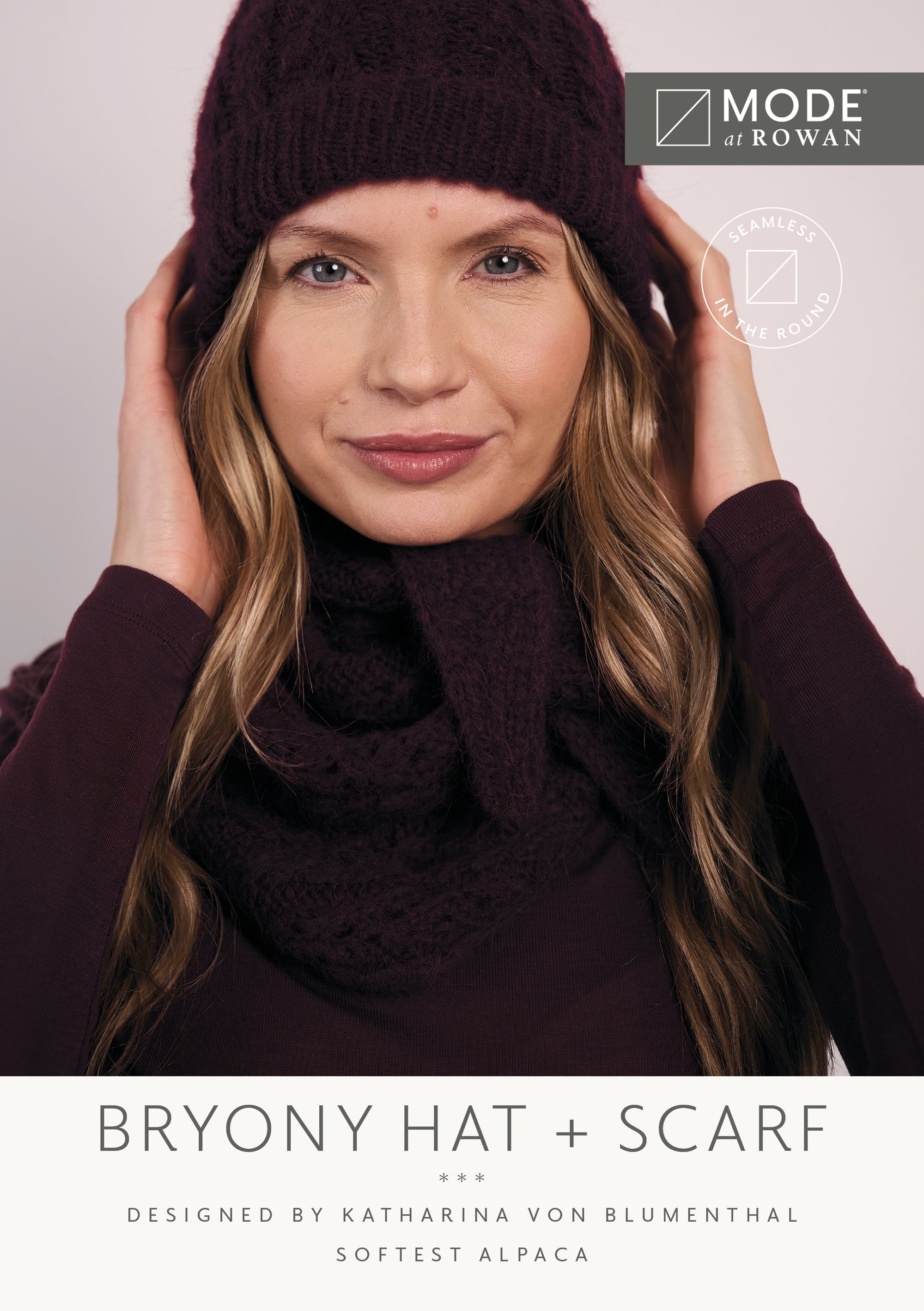 Mode Pattern Bryony hat scarf